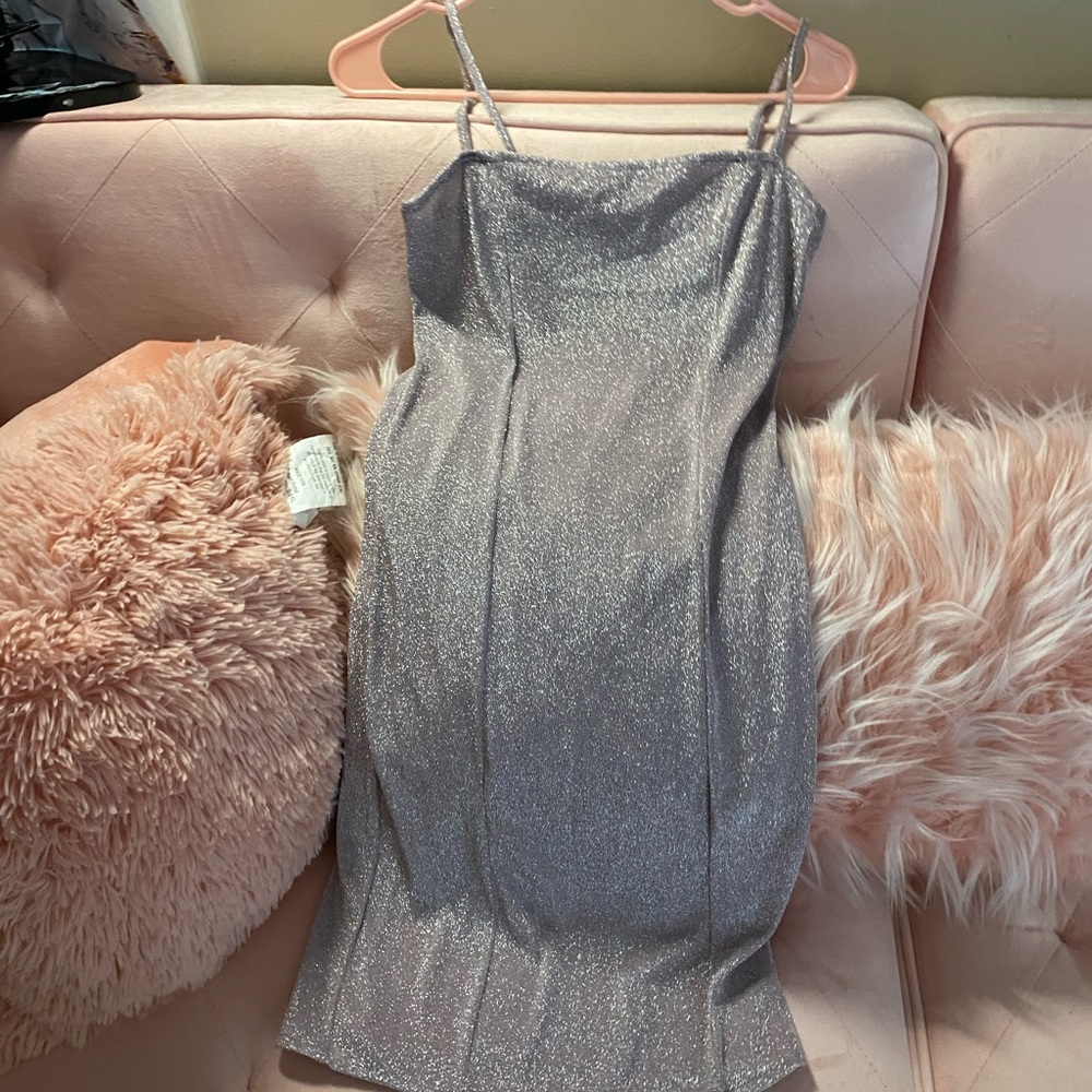 Purple sparkle dress